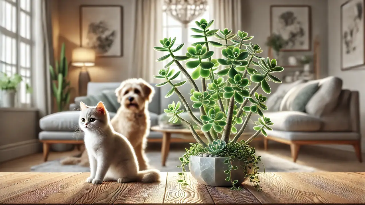 Jade plant toxic to cats and dogs